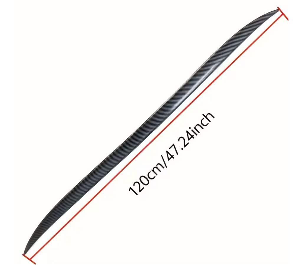 Universal Rear Lip Spoiler – 120cm Gloss Black