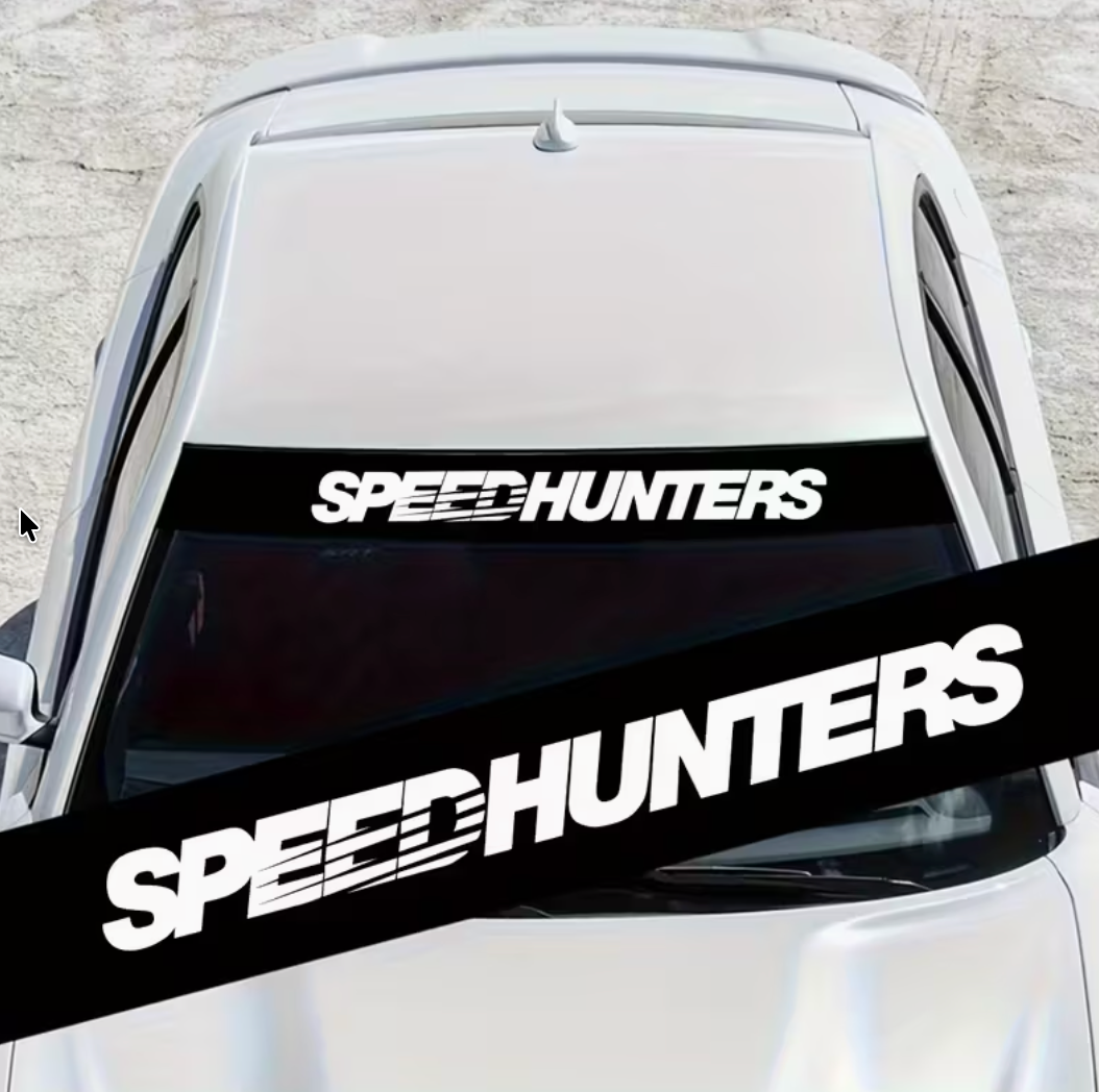 Windshield Banner Decal