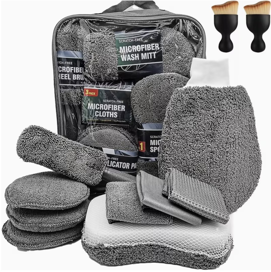 11-Piece Premium Car Cleaning & Detailing Kit