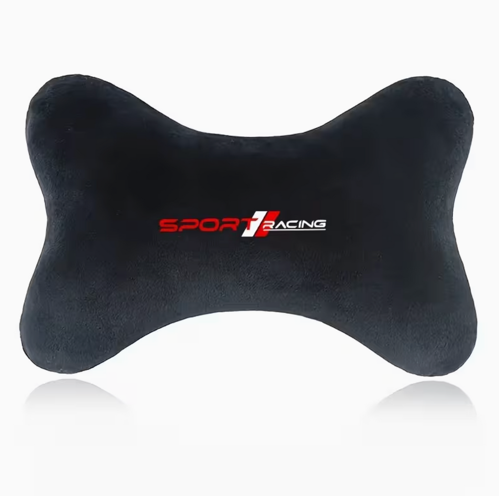 Soft Plush Car Neck & Head Support Pillow | Comfort Cushion for Cars & SUVs